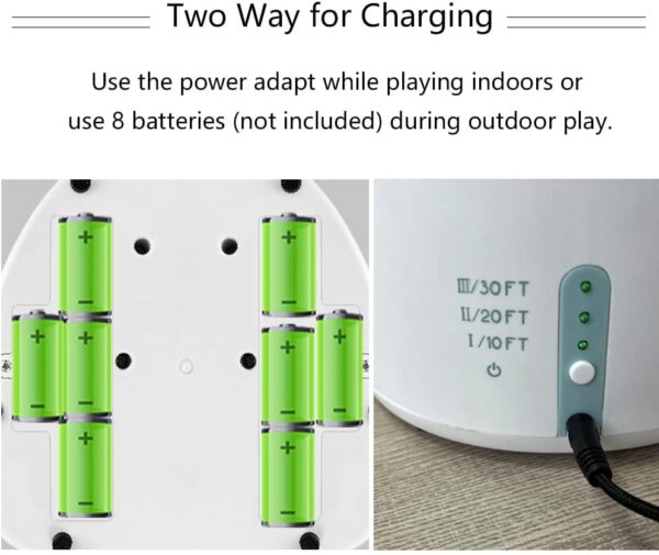 Lanzador automático de pelotas para perros, lanzador automático de pelotas para perros, máquina lanzadora de pelotas de tenis para perros, juguetes interactivos para perros, 6 pelotas incluidas - Imagen 4