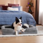 Cama ortopédica grande para perros grandes, sofá grande de espuma impermeable con funda extraíble lavable, forro impermeable y sofá inferior antideslizante, cama para mascotas - Imagen 8