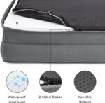 Cama ortopédica grande para perros grandes, sofá grande de espuma impermeable con funda extraíble lavable, forro impermeable y sofá inferior antideslizante, cama para mascotas - Imagen 3