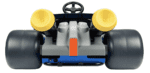 Super Mario Kart Deluxe - Juguete de coche eléctrico con batería de 24 V, hasta 8 MPH, 3 velocidades y marcha atrás, límite de peso de 81 libras - Imagen 4