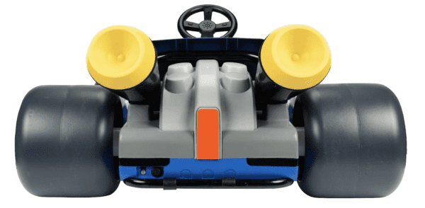 Super Mario Kart Deluxe - Juguete de coche eléctrico con batería de 24 V, hasta 8 MPH, 3 velocidades y marcha atrás, límite de peso de 81 libras - Imagen 4