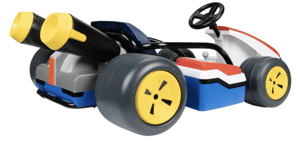 Super Mario Kart Deluxe - Juguete de coche eléctrico con batería de 24 V, hasta 8 MPH, 3 velocidades y marcha atrás, límite de peso de 81 libras - Imagen 6