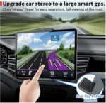 Soporte universal para automóvil [2 en 1] con ranura para CD, soporte para tablet de 7 a 12.4 pulgadas, soporte para teléfono celular para teléfono inteligente de 3.5 a 7 pulgadas, soporte para tablero para iPad Pro/Air/Mini - Imagen 2