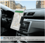 Soporte universal para automóvil [2 en 1] con ranura para CD, soporte para tablet de 7 a 12.4 pulgadas, soporte para teléfono celular para teléfono inteligente de 3.5 a 7 pulgadas, soporte para tablero para iPad Pro/Air/Mini - Imagen 7