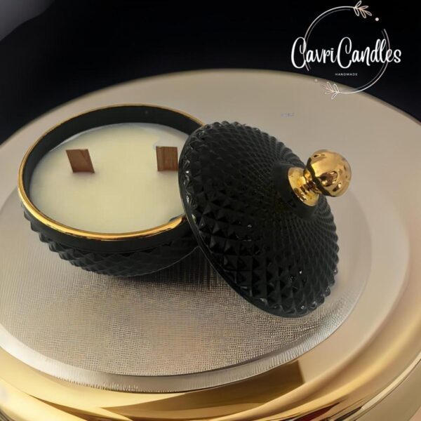 Ohana Essence - Candela en frasco vidrio 100% naturales de soya. - Imagen 3