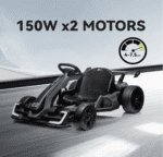 Carro Eléctrico  Go Kart eléctrico de 24 V para niños, kart de deriva de 7.5 MPH con motor de 300 W, modo de deriva/deporte, ajuste de longitud (gris) - Imagen 3