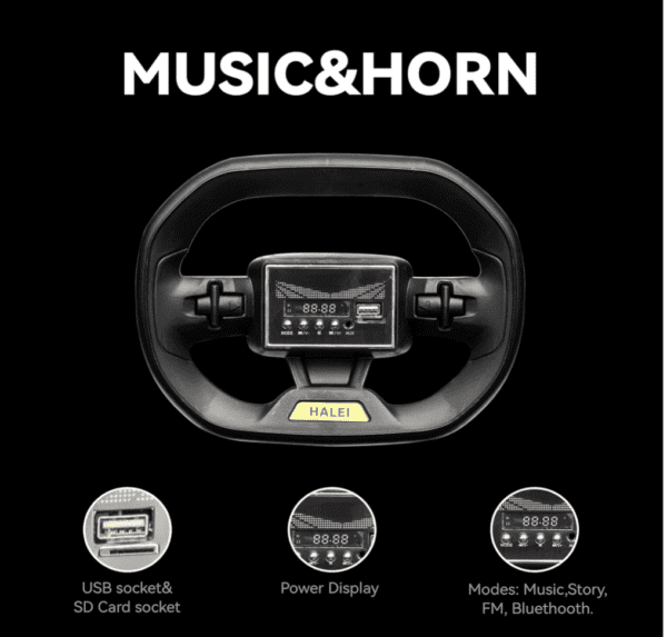 Carro Eléctrico  Go Kart eléctrico de 24 V para niños, kart de deriva de 7.5 MPH con motor de 300 W, modo de deriva/deporte, ajuste de longitud (gris) - Imagen 6