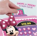 Disney - Caja registradora Minnie Mouse Bowtique de Disney Junior con sonidos, juegos de disfraces y simulación, juguetes para niños con licencia oficial para niños a partir de 3 años - Imagen 5