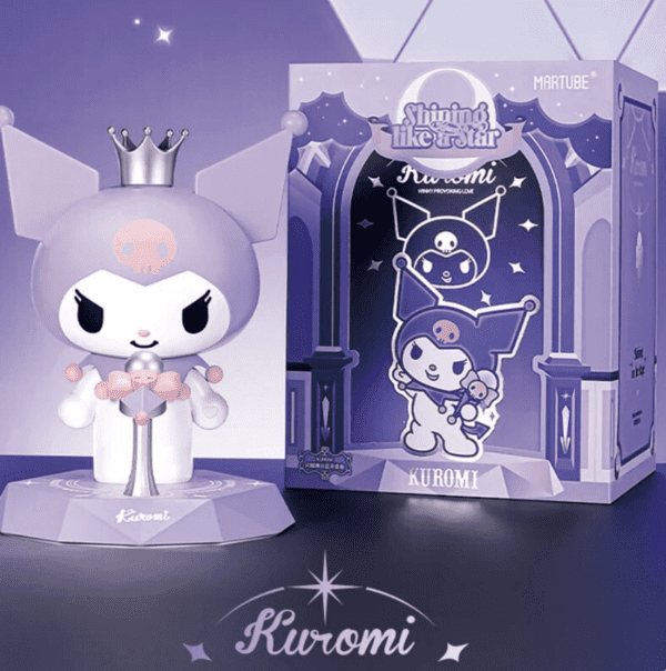 New Sanrio Kuromi Bluetooth Speaker Kawaii Kuromi Stage Stars Speaker Anime Soundbox Birthday Gifts Women's Day For Girlfriend - Imagen 5