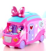 Disney Junior Glamcamper Minnie Mouse Bows-A-Glow Rolling Glamper Figuras y juego de 13 piezas, juguetes oficiales para niños a partir de 3 años Exclusivo de VastaGO - Imagen 8