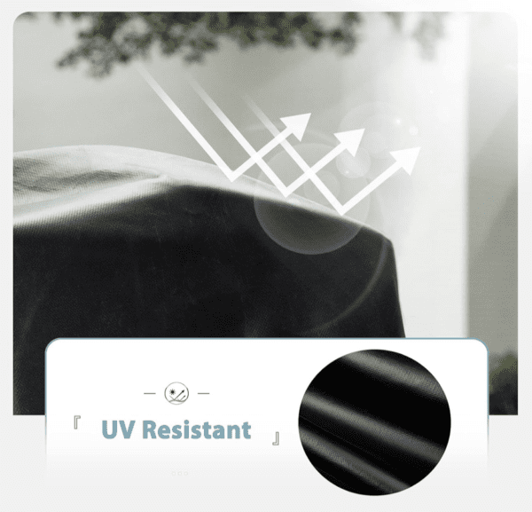 Cubierta de parrilla de 24 pulgadas para Cuisinart CGG-306, Royal Gourmet de 24 pulgadas, Ninja OG751, Pit Boss 75275 y PB336GS y la mayoría de parrillas portátiles de 2 quemadores - Imagen 7