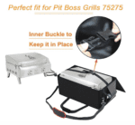 Bolsa de transporte para parrilla mejorada para parrillas Pit Boss 75275, bolsa de transporte portátil para parrilla de gas para parrillas Pit Boss, bolsa de transporte de plancha 600D resistente al agua - Imagen 3