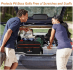 Bolsa de transporte para parrilla mejorada para parrillas Pit Boss 75275, bolsa de transporte portátil para parrilla de gas para parrillas Pit Boss, bolsa de transporte de plancha 600D resistente al agua - Imagen 6