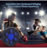 Music Boxing Machine with Boxing Glove Home Wall Mount Music Machine, Electronic Smart Focus Agility Training Digital Boxing Wall Target Punching Pads Suitable for Kid - Imagen 4