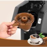 Cesta reutilizable de café con filtro de café de una sola porción para cafetera Hamilton Beach FlexBrew modelos 49974 49975 49976 49979 49950 49966 49957 49954 49947 49940 pieza de filtro, paquete de 2, marrón - Imagen 6