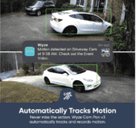 Cámara de seguridad inteligente WYZE Cam Pan v3 - para el hogar con seguimiento de movimiento para bebés y mascotas, visión nocturna a color, audio de 2 vías, funciona con Alexa y Google Assistant - Imagen 6