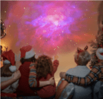 Proyector de estrellas con luz nocturna de galaxia, lámpara LED de techo de nebulosa estrellada de astronauta con temporizador y control remoto, regalo para niños y adultos para dormitorio, Navidad, cumpleaños, día de San Valentín, etc. - Imagen 2