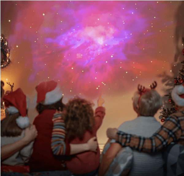 Proyector de estrellas con luz nocturna de galaxia, lámpara LED de techo de nebulosa estrellada de astronauta con temporizador y control remoto, regalo para niños y adultos para dormitorio, Navidad, cumpleaños, día de San Valentín, etc. - Imagen 2