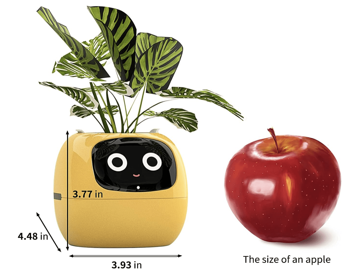 Captura de Pantalla 2024-03-19 a la(s) 14.57.47 Macetas inteligentes, con inteligencia artificial, visualización de temperatura del tiempo y numerosas animaciones expresivas basadas en el medio ambiente, para decoración de interiores, - Imagen 1