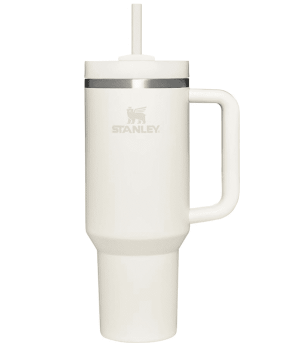 Stanley Quencher H2.0 FlowState 40 oz Stainless Steel Tumbler - CREAM - Imagen 8