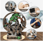 Quemador de incienso de 2 lados con 100 conos de incienso, fuente de incienso para decoración del hogar, quemador de incienso para chimenea, accesorios de aromaterapia - Imagen 2