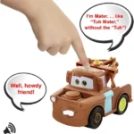 Disney Pixar Cars Track Talkers Mater Camión de juguete parlante, 5.5 pulgadas Coleccionable - Imagen 3
