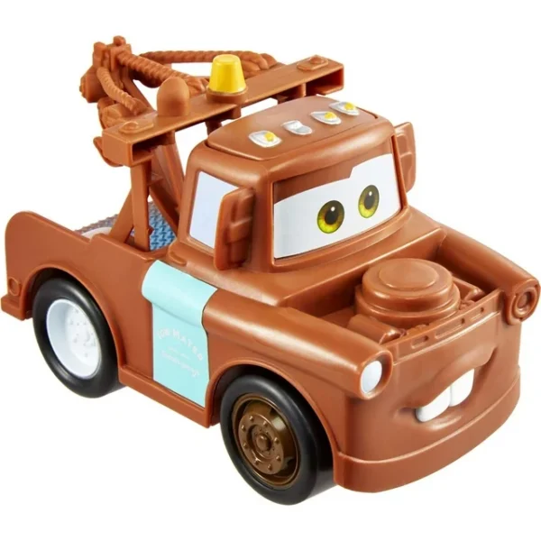 Disney Pixar Cars Track Talkers Mater Camión de juguete parlante, 5.5 pulgadas Coleccionable - Imagen 4