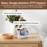 Camara WYZE Floodlight v2, LED de 2800 lúmenes, cámara de seguridad 2K HD para exteriores, visión amplia de 160°, luz activada por movimiento, sirena de 105 dB, almacenamiento en la nube y local - Imagen 10