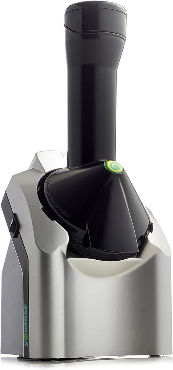 Yonanas - Máquina clásica para servir postres frutales, suaves y saludables, 200 W, color plata - Imagen 8