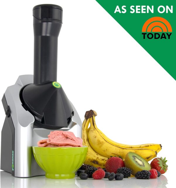 Yonanas - Máquina clásica para servir postres frutales, suaves y saludables, 200 W, color plata - Imagen 6