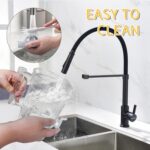 Exprimidor eléctrico de cítricos, máquina exprimidora recargable con cable USB y cepillo de limpieza, exprimidor de pomelo de limón y limón, exprimidor portátil fácil de limpiar - Imagen 5