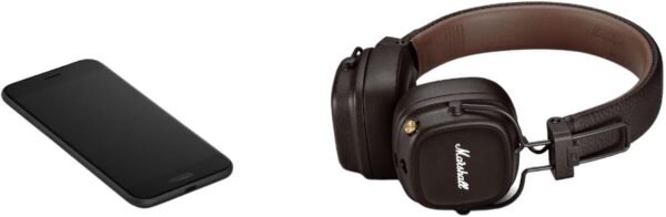 Marshall Major IV Auriculares Bluetooth en la oreja, color marrón - Imagen 2