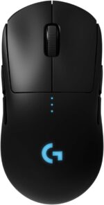 Logitech Ratón inalámbrico para juegos G 910-005270 Pro con rendimiento de grado eSports