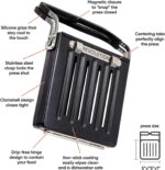 Revolution Toastie Press - Quesadilla, Quesadilla, Queso a la parrilla y Panini Press Sandwichera que se adapta a todas las tostadoras – Colócalo en tu tostadora para tostar cómodamente sándwiches - Imagen 6