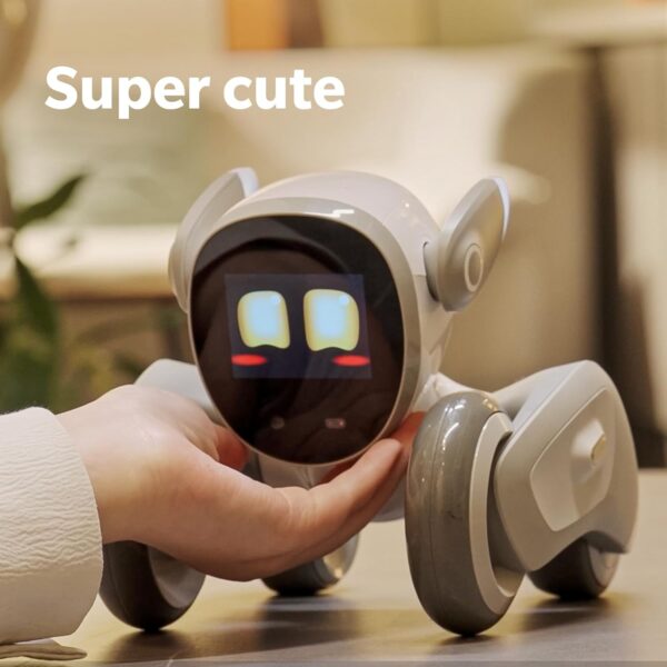 Loona: Tu Petbot adorablemente inteligente - Chat GPT-4o habilitado con comando de voz y reconocimiento de gestos - Los mejores regalos para niños y niñas para 2024 - V20 - Sin base de carga - Imagen 7