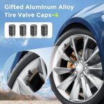 Syncwire Compresor de aire portátil para inflado de neumáticos, inflado 2 veces más rápido, bomba de aire inteligente para neumáticos de automóvil [LCD extragrande] con medidor de presión digital - Imagen 6