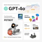 Loona: Tu Petbot adorablemente inteligente - Chat GPT-4o habilitado con comando de voz y reconocimiento de gestos - Los mejores regalos para niños y niñas para 2024 - V20 - Sin base de carga - Imagen 8