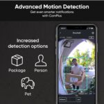 Wyze Timbre inalámbrico de video Pro (timbre incluido), video HD 1440, relación de aspecto 1:1: vista de cabeza a dedo del pie, audio de 2 vías, visión nocturna - Imagen 4