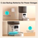 Dispensador Automatico de Alimentos Smart con Camara con sonido y microfono  capacidad  5Litros - Imagen 9