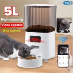 Dispensador Automatico de Alimentos Smart con Camara con sonido y microfono  capacidad  5Litros - Imagen 5