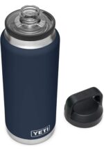 YETI Rambler Botella de 36 onzas, aislada al vacío, acero inoxidable con tapa para sorbos