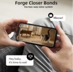 Dispensador Automatico de Alimentos Smart con Camara con sonido y microfono  capacidad  5Litros - Imagen 4