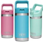 YETI _ Termo Rambler Jr. Botella para niños de 12 onzas, con tapa de paja. - Imagen 2
