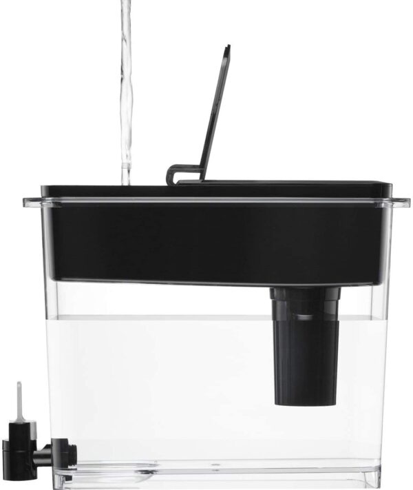 Dispensador de agua UltraMax de Brita con 1 filtro, libre de BPA, negro, Negro - Imagen 10