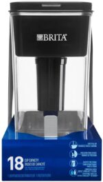 Dispensador de agua UltraMax de Brita con 1 filtro, libre de BPA, negro, Negro - Imagen 4