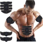 Estimulador de abdominales, estimulador de abdominales, entrenador de abdominales, entrenador de abdominales, estimulador de abdominales, para hombres, mujeres, entrenamiento abdominal, ejercicio, ejercicio, ejercicio, ejercicio, abdominales, musculación, equipo portátil de ABS
