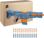 NERF Elite 2.0 Echo CS-10 Blaster - 24 dardos oficiales, clip de 10 dardos, culata removible y extensión de cañón, 5 rieles tácticos - Imagen 10