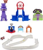 Pista PAW Patrol, True Metal Total City Rescue Movie Track Set con vehículo exclusivo de Marshall, 1:55 Escala, Edades de 3 años en adelante. - Imagen 6