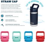 YETI _ Termo Rambler Jr. Botella para niños de 12 onzas, con tapa de paja. - Imagen 4