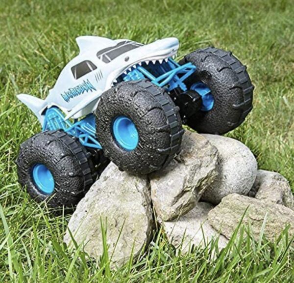Monster Jam Megalodon Storm - Mando a distancia para coche, escala 1:15 - Imagen 2